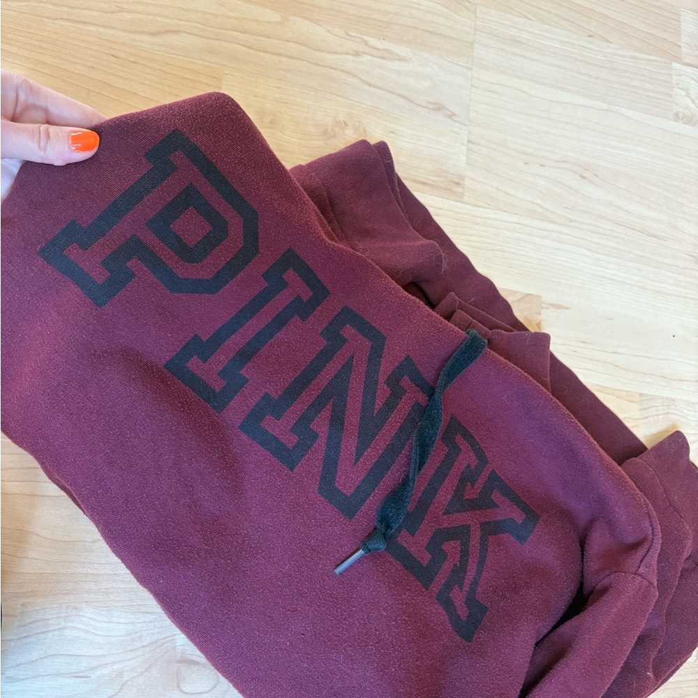 PINK Victoria's Secret Burgundy Sweater